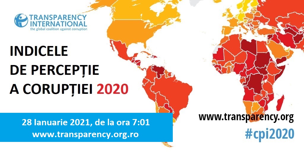 Indicele de Perceptie a Coruptiei 2020 Indicele de Perceptie a Coruptiei 2020