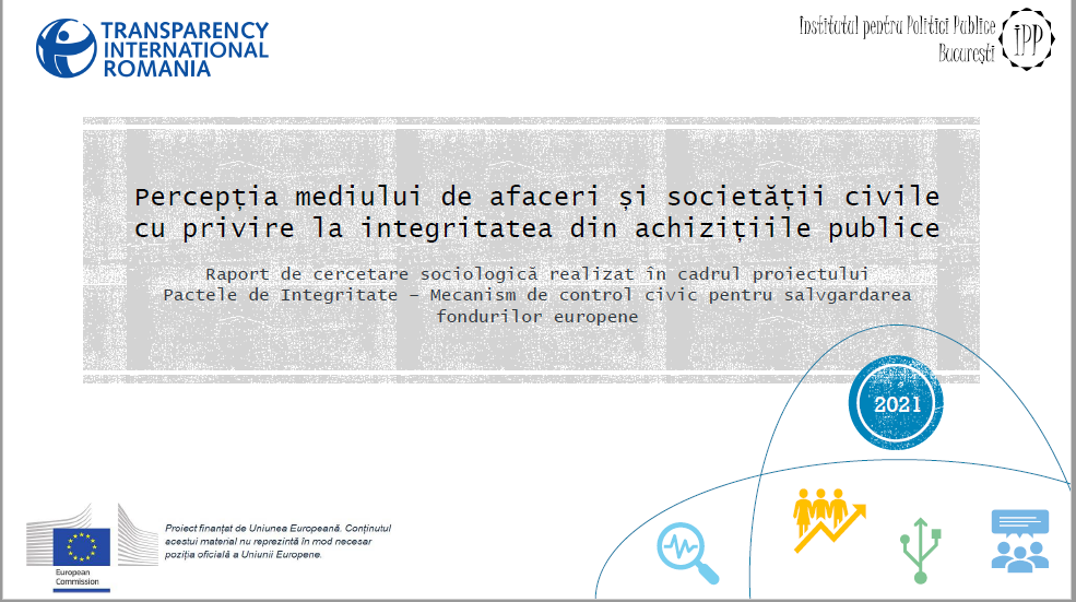 Radiografia sistemului de achiziții publice Radiografia sistemului de achiziții publice
